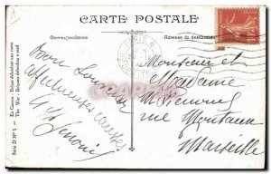 Postcard Former Army Belgian defendant a road