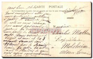 Old Postcard Paris The Place Monument Pasteur Breteuil