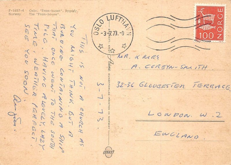 Lot229 norway the fram house car