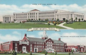 FORT WORTH , Texas , 30-40s; North Side & Arlington Heights High Schools