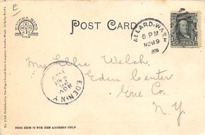 Farming Post Card Combined Harvester Washington, USA 1906