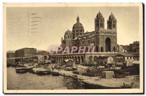 Old Postcard Marseille La Cathedrale