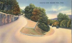 Hairpin Turn on the Mohawk Trail MA, Massachusetts - Linen