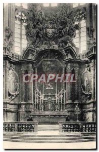 Old Postcard Basilica of St Maximin Var Moitre marble Altar porphyry Ume coun...