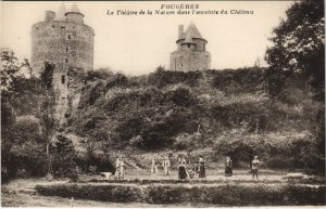 CPA Fougeres Theatre de la Nature (1237710)