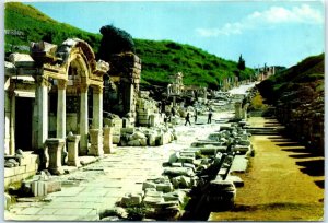 Epheseus, Temple of Hadrianus and Curetiae strect - Egenin Incisi, Turkey