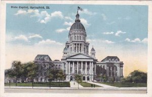 Illinois Springfield State Capitol 1912