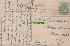 Genealogy Postcard - Ritchie, 5 Rollscourt Avenue, Herne Hill, London GL251