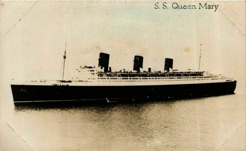 CPA AK S.S. Queen Mary SHIPS (911771)