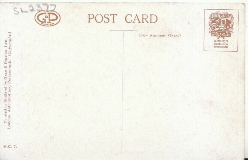 Middlesex Postcard - West Front - Hampton Court Palace - TZ12257