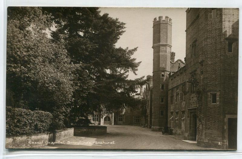 Cassel Hospital Swaylands Penshurst Kent England UK RPPC Real Photo #2 postcard