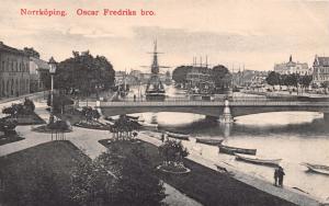 NORRKOPING SWEDEN OSCAR FREDRIKS BRO. POSTCARD c1910s