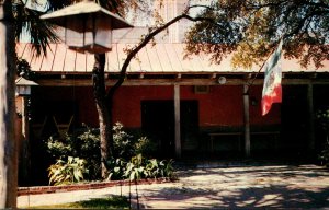 Texas San Antonio La Villita Patio Of General Cos Home