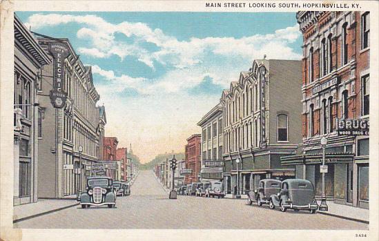 Kentucky Hopkinsville Main Street Looking South Curteich