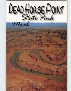 Postcard Aerial View Moab Deadhorse Point State Park Utah USA