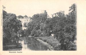 uk24630 warwick castle real photo uk