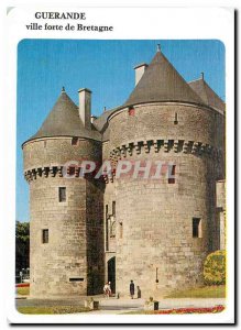 Postcard Modern Art and Traditions of Britain Guerande strong city of Brittany