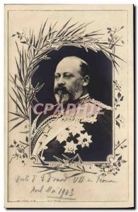 Old Postcard King Edward VII d & # 39Angleterre