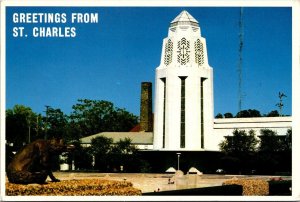 Illinois St Charles Municipal Building In Fox River Valley