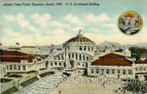 US. Government building Alaska - Yukon Pacific Exposition Seattle WA USA 1909...