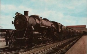 Baltimore And Ohio Railroad Capitol Limited 5216 Washington DC Class P5 Postcard