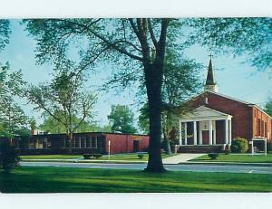 Unused Pre-1980 CHURCH SCENE Rocky Mount North Carolina NC p3639