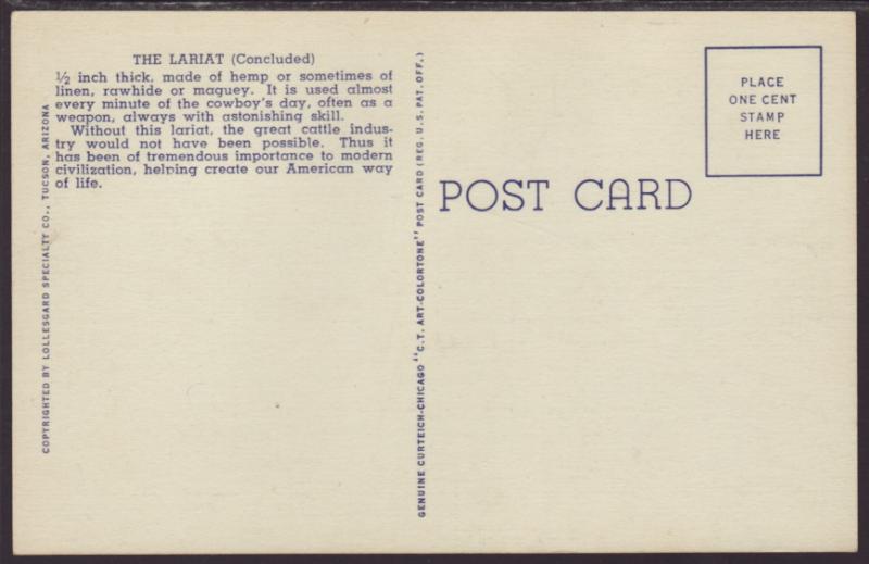 The Lariat by Owen Arnold,Advertising