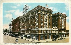 IL, Decatur, Illinois, Hotel and Powers Building