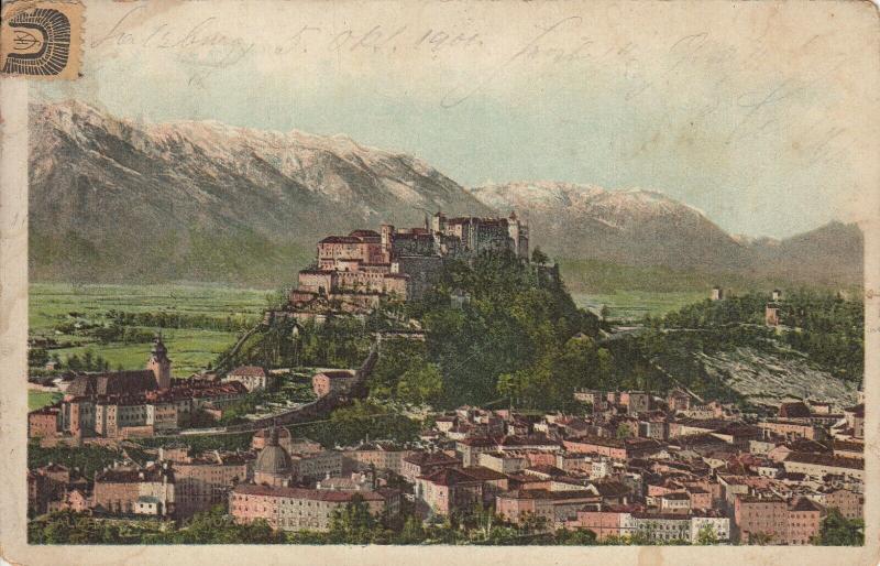 Austria Salzburg 1901 panorama