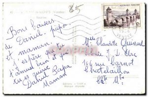 Old Postcard Saint Jean de Monts (Vendee) A Bourine