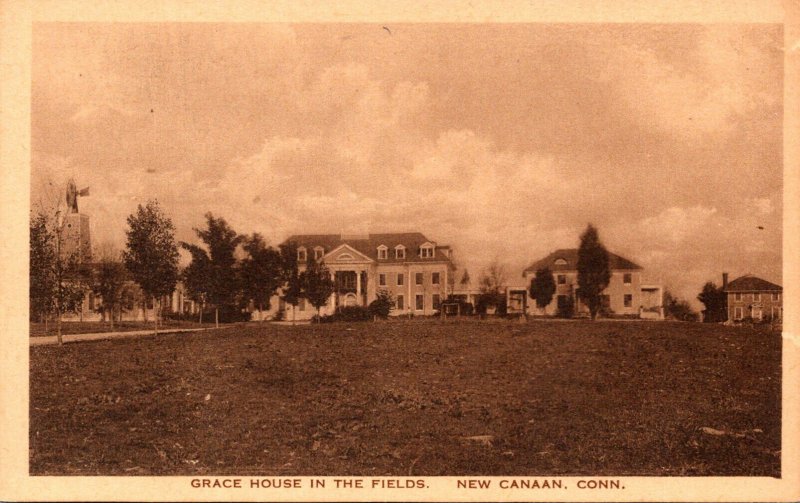 Connecticut New Canaan Grace House In The Fields Albertype