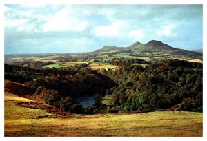 Postcard UK Scotland Roxburghshire The Tweed at Bemersyde