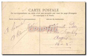 Old Postcard Pouliguen Rocks advanced pontchâteau