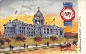 Mississippi State Capitol Jackson MS Tuck postcard