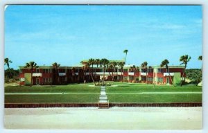DAYTONA BEACH, Florida FL ~ Roadside CLARKS OCEAN COURT Motel c1960s  Postcard