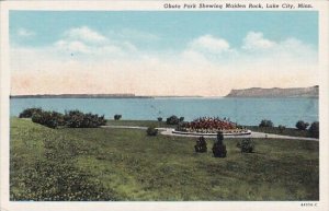 Ohuta Park Showing Maiden Rock Lake City Minnesota