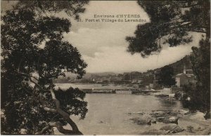 CPA LE LAVANDOU Port et Village du Lavandou - Environs d'Hyeres (1111538)