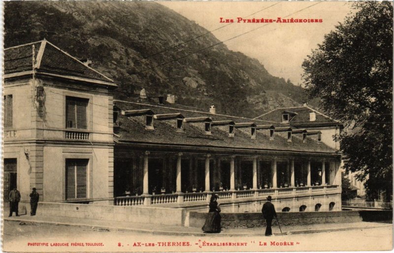 CPA Ax les Thermes- Etablissement Thermal,Le Modele FRANCE (1029932)