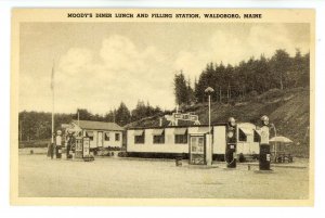 ME - Waldoboro. Moody's Diner & Gas Station