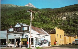 Keller's Curio Shop Skagway Alaska AK Unused Vintage Postcard F52