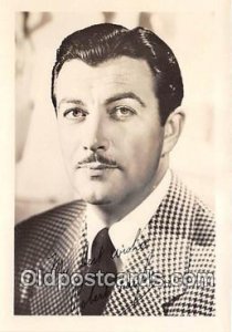 Robert Taylor Movie Actor / Actress Non Postcard Backing Unused 