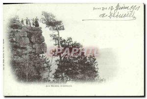 Old Postcard Saint Die Aux Roches Annozel