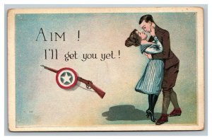 Vintage Early 1900's Divided Back WW1 Propaganda Postcard UNPOSTED