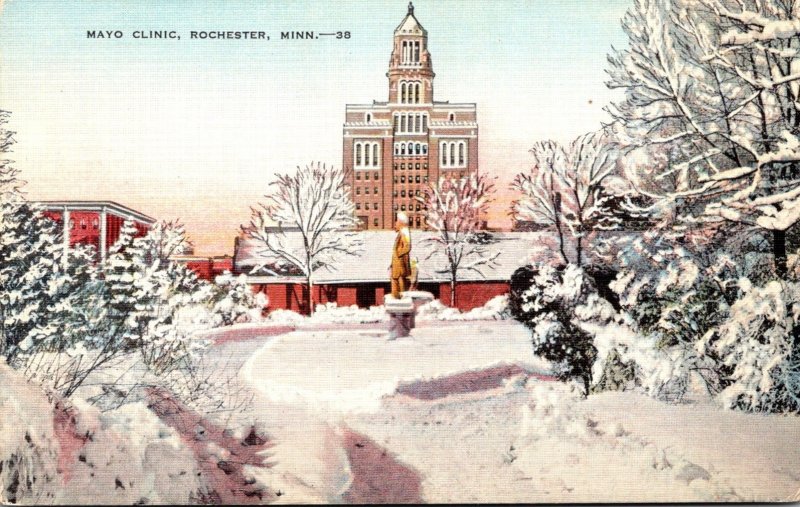 Minnesota Rochester Mayo Clinic In Winter