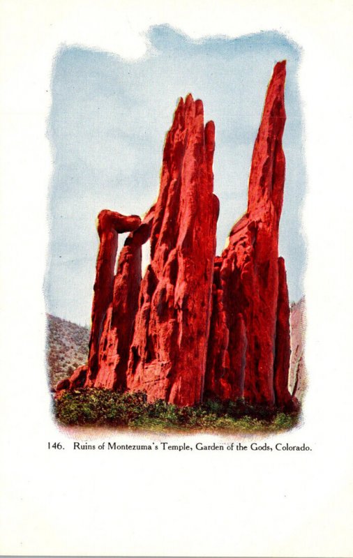 Colorado Garden Of The Gods Ruins Of Montezuma's Temple