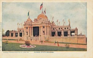 ST LOUIS~LOUISIANA PURCHASE EXPOSITION~ILLINOIS STATE BUILDING 1904 POSTCARD