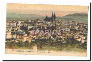 Clermont Ferrand Old Postcard General view