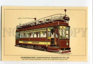 416198 Bournemouth Corporation Tramways TRAM Old postcard