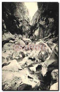 Old Postcard Grand Canyon du Verdon speaks splits and Chaos Rocks Tresca?re