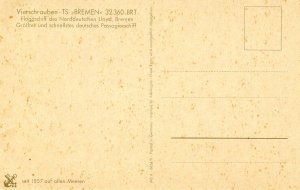 Norddeutschen Lloyd, Bremen - TS Bremen